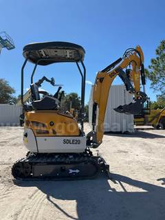 NEW 2025 MINI EXCAVATOR MODEL SDLE20; DIESEL POWERED YANMAR