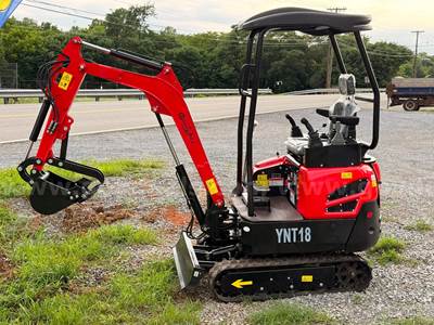 2026 CFG Industrial YNT18 Mini Excavator Yanmar Diesel – 0.6 Hours