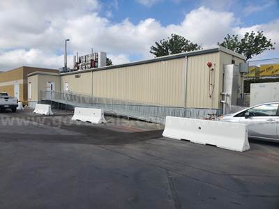 Modular Laboratory Trailer with Lab Equipment