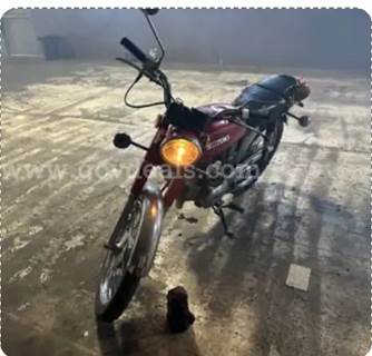 1974 Suzuki T125 vintage 2-stroke motorcycle