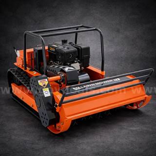 FREE SHIPPING - NEW Remote Control Hybrid Track Slope Lawn Mower 13.6HP 31.5in
