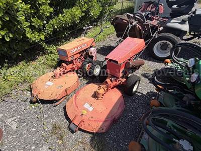 Lot of (2) Gravely Mowers
