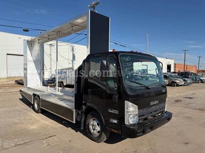 2011 Isuzu NPR S/A Dual Wheel Billboard Truck 3.0 Diesel