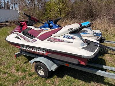 1999 SeaDoo GTX 951cc Jetski Starts Clean Title