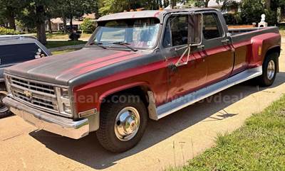 1988 CHEVROLET R30 CREW CAB SILVERADO 454 TURBO 400 $25,000 SPENT IN 2026