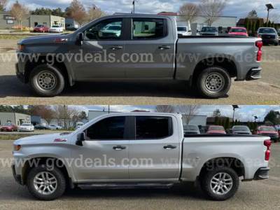 2 Lots: 2020 Chevrolet Silverado 1500 Z71 Crew Cab Truck