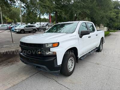 2021 Chevrolet Silverado 1500 Work Truck Crew Cab Long Box 4WD