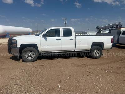 2015 Chevrolet Silverado 2500HD Work Truck Double Cab Long Box 2WD
