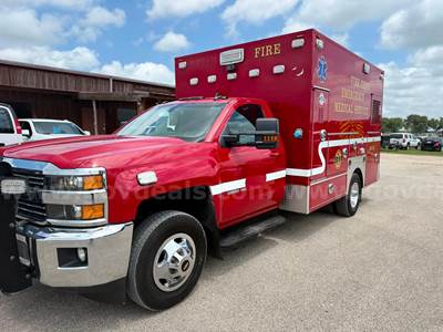 2018 Chevrolet Silverado 3500HD Medic Ambulance