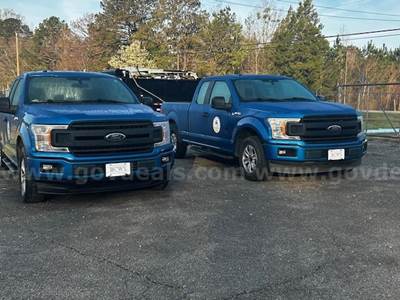 2 Lots: 2019 Ford F-150 Truck