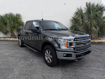 2019 FORD F150 4WD V8 FFV CREW CAB 5.0L XLT