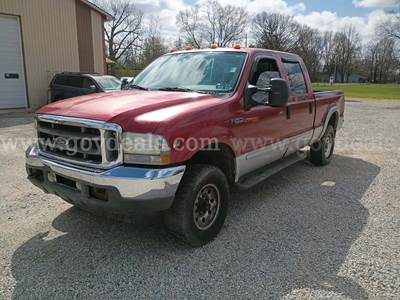 2002 Ford F-250 SD XLT Crew Cab 4WD No Reserve