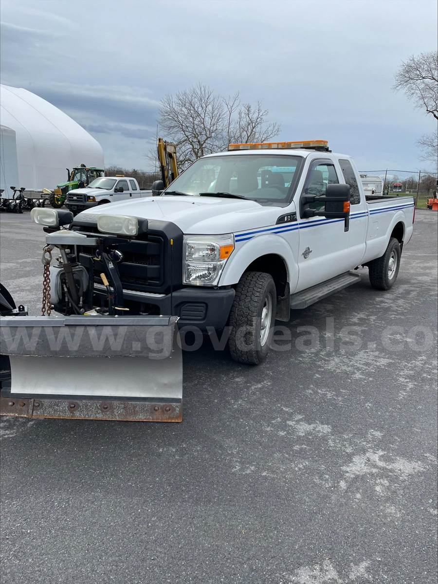 2014 Ford F350 SD Truck Snow Plow For Sale Hagerstown, MD 4378
