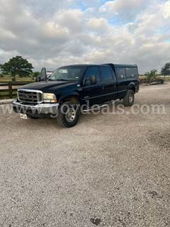 2004 FORD F350, 4X4, 6.0LTR DIESEL CREW CAB 4DR