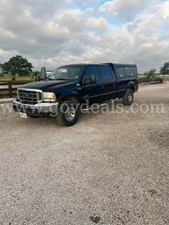 2004 FORD F350, 4X4, 6.0LTR DIESEL CREW CAB 4DR