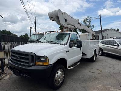 2000 Ford F-550 Super Duty Bucket Truck - 7.3L Diesel - Dur-A-Lift 35 Working Height - 97k Miles