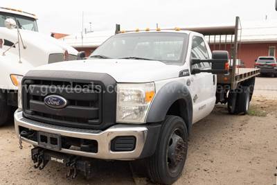 2016 Ford F-550 SD 4x4 Flatbed Dump Dually -Inoperable