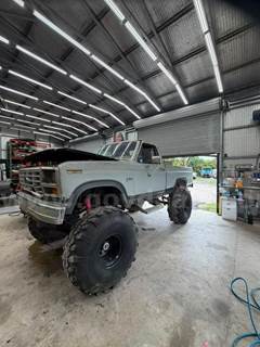 Mud Truck Ford F 150 on 44inch Super Swapers