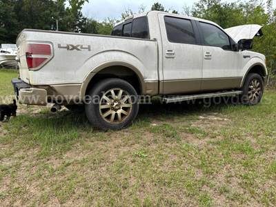 2012 FORD F 150 KING RANCH 4X4 CREW CAB NO TITLE - BILL OF SALE ONLY