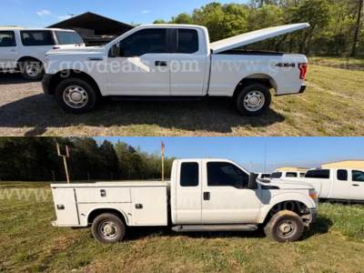 2 Lots: Ford F150 & F250 XL Supercab Trucks (2015 & 2016)