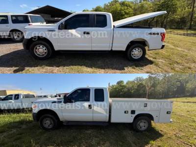2 Lots: 2016 Ford F150 XL and 2015 Ford F250 SD XL Pickup Trucks