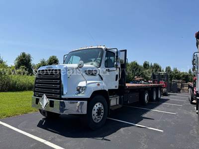 2015 Freightliner 108SD Tri/A Flatbed-Inoperable