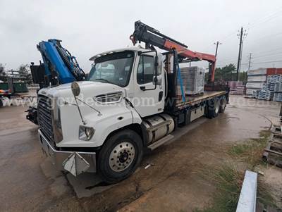Fassi F200BS.23 Knuckle Boom Mtd on 2017 Freightliner 108SD T/A Flatbed -Inoperable