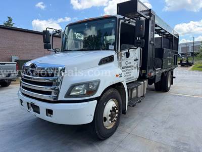 2019 Hino 268 Contractor Medium Duty Flatbed/Stake Body Truck