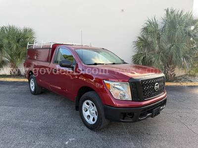 2019 NISSAN TITAN 4WD V8 REG CAB 5.6L S