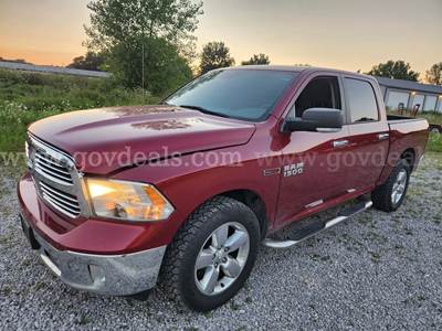 2015 RAM 1500 Diesel Crew Cab 4WD No Reserve