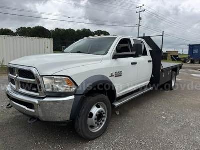 2017 RAM 5500 HD Crew Cab Flatbed Dually