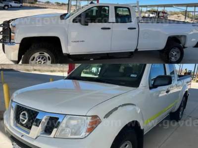 2 Lots: 2015 Chevrolet Silverado & 2019 Nissan Fontier Pickup Trucks