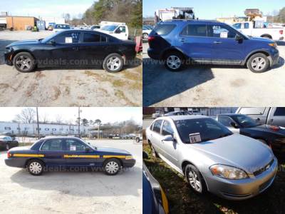 9 Lots: Pickups, Sedans, SUV (Ford, Chevrolet, and Dodge)