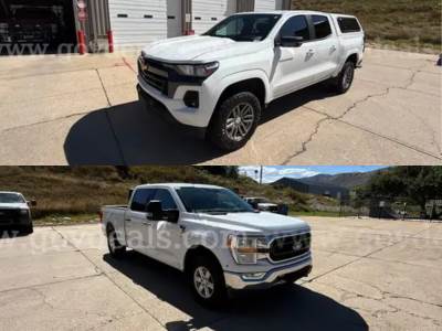2 Lots - 2023 Chevrolet Colorado and 2022 Ford F150 XLT