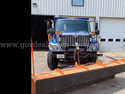 2016 International 7300 Dump Truck w/ Snow Removal Equipment