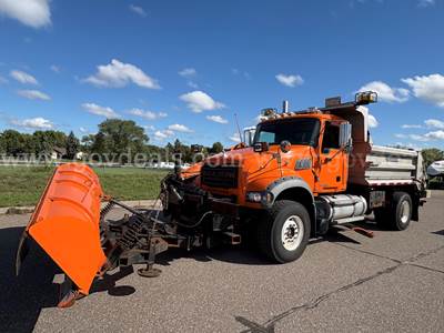 2009 Mack GU712 Stainless Steel Dump Truck