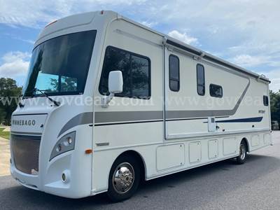 2018 WINNEBAGO INTENT 31P CLASS A MOTORHOME 4K ORIG MILES ONE OWNER BUNK BEDS ONBOARD GEN NO RESERVE BANK REPO