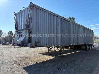 2008 Reliance ATSLT-49'6"-3 Steel Refuse Transfer 50' Triple Axle Trailer - Live Floor