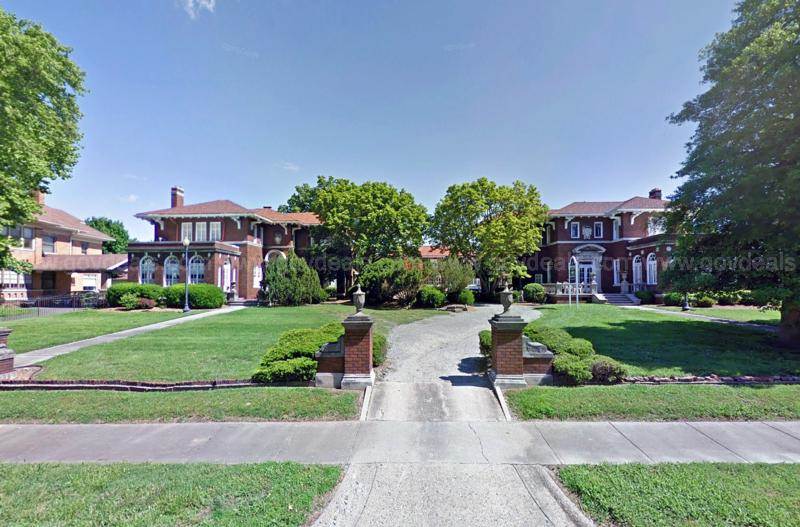 Twin Mirrored Mansions & Carriage House with Living Quarters For Sale