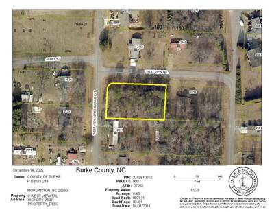 Multiple Parcels in Burke County, North Carolina