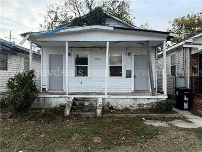 Investor Special! 2 Bed, 1 Bath Single Family Home in New Orleans, Louisiana