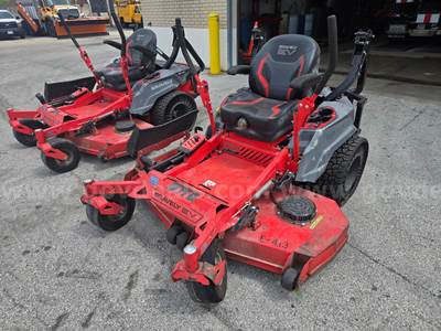 2 Gravely EV60SD Electric Zero Turn Mowers