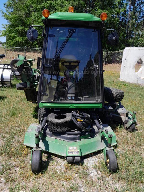 2013 John Deere 1600 WAM TURBO Riding Lawn Mower w/Cab For Sale, 1,678