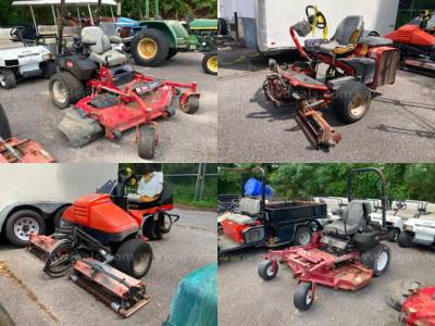 4 Lots: Toro and Jacobsen Mowers