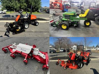 9 Lots: Variety of Mowing Equipment