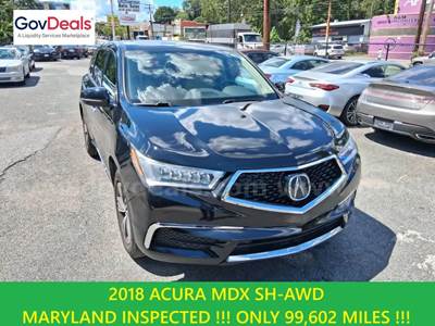 2018 Acura MDX SH-AWD....MARYLAND INSPECTED !!! ONLY 99,602 MILES !!!