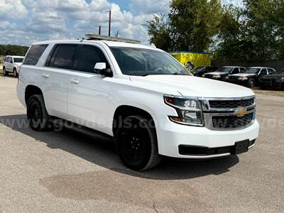 2015 Chevrolet Tahoe Police Pursuit 5.3L V8 – 82,555 Miles – Runs & Drives