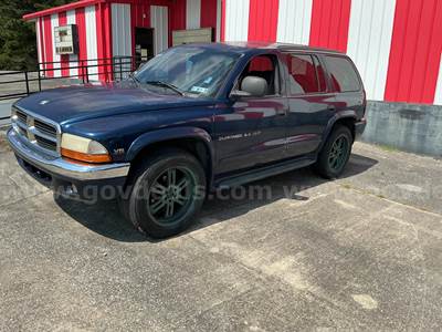 2000 DODGE DURANGO SLT-5.9L automatic-4X4-runs/drives-NO RESERVE-starter sticks
