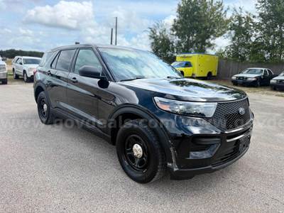 2022 Ford Police Interceptor Utility AWD 3.3L V6 – 112,086 Miles – Runs & Drives.