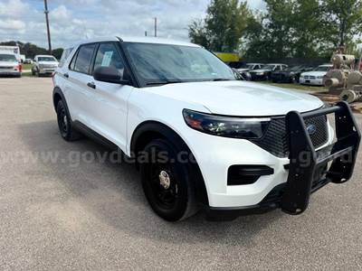 2020 Ford Explorer Police Interceptor AWD – Only 95K Miles – Runs & Drives